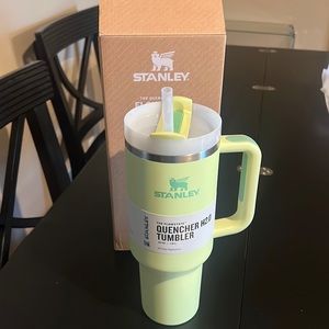 New in Box Stanley Quencher H2.0 Tumbler Citron